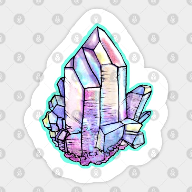 Quartz Crystal Sticker by colleendavis72